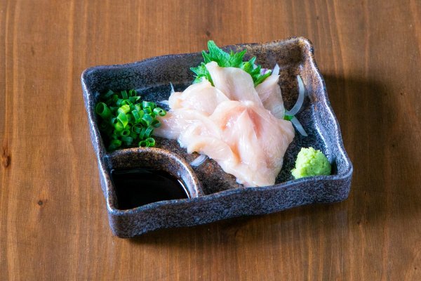 画像1: さしみーと黒さつま鶏ササミ生ハム　５食入り　 (1)