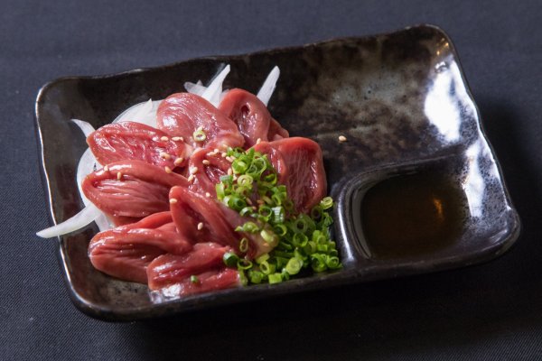 画像1: さしみーと鶏心臓ハム　５食入り　 (1)